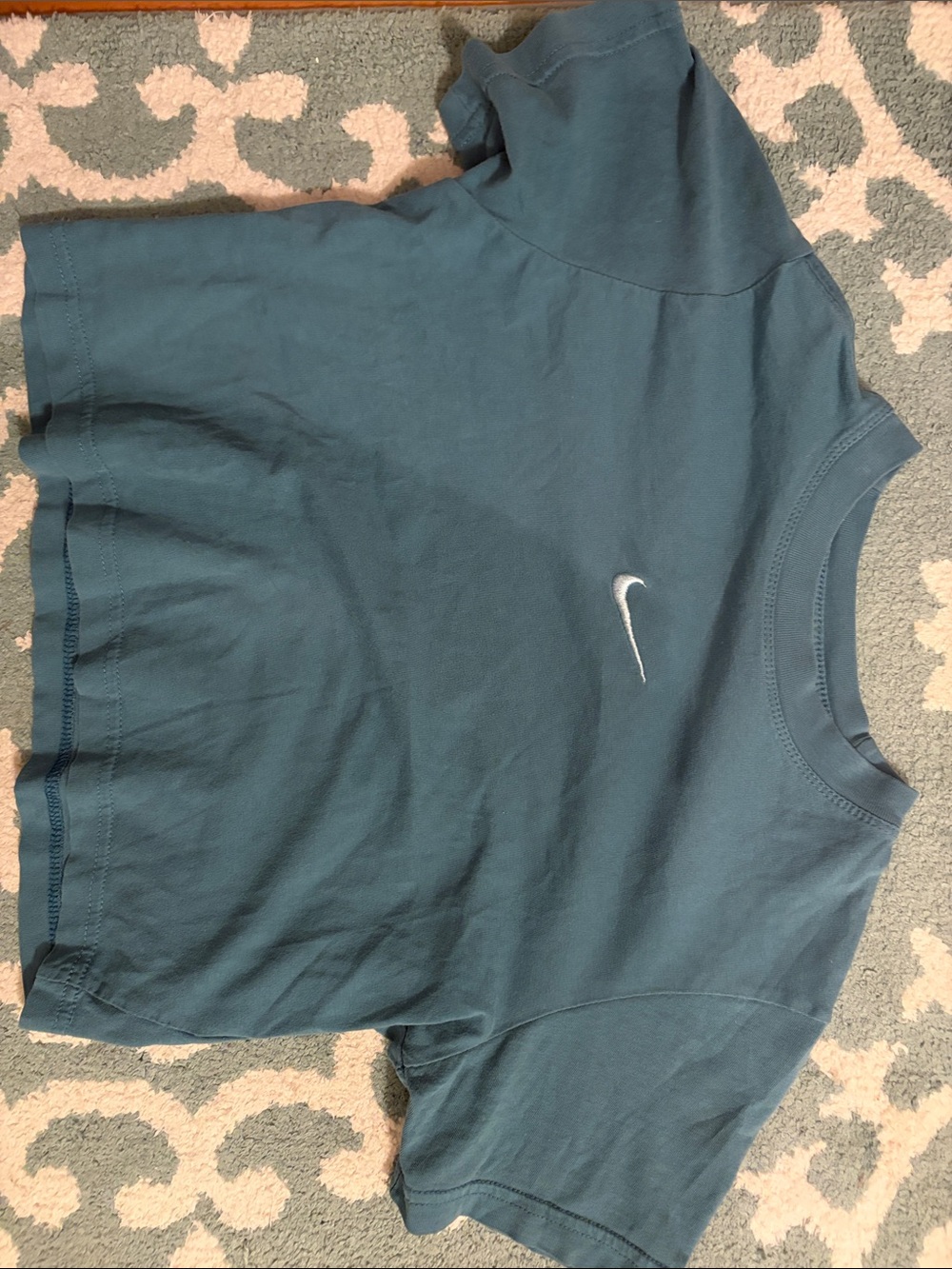 NIKE GIRLS CROPPED TEE